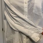 Old Navy White Button Down Boyfriend Style Shirt () NWT Photo 3