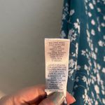 Christina B Teal Floral Tank Top Blue Size L Photo 9