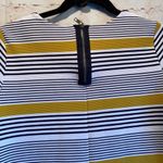 Old Navy  Maternity stripe blouse exposed zipper Photo 7