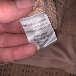 Freshman 1996 Blush Pink Knit Crochet Fit and Flare Midi Cottagecore Dress M Size M Photo 4