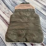 Carve Design Olive and Tan Quilted Sherpa Lined Vest Green Size M Photo 2