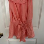 Eberjay Eberjey Nomad Tula Pink cotton ruffle off shoulder Romper Photo 5