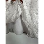 The Limited  Womens 3X Tank Top Collared Cotton Blend Lace Floral Sleeveless Whit Photo 5