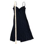 Forever 21 Floral Embroidered Maxi Dress Womens Size S Black Whimsygoth Photo 2