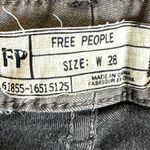 Free People  Women Skinny Jeans Womens 28 Gray Faded Mid Rise Y2K Streetwear Photo 3