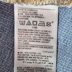 Old Navy Women's Blue Cut-Off Denim Shorts Size 14 High-Rise Jean Shorts Photo 6