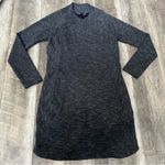 prAna  Women's Sindri Dress Long Sleeve Zippered Pockets, Dark Gray Size Medium Photo 11