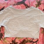 Joah Brown twist tee cream beige cotton tshirt Photo 3