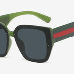 Stylish Green and Black Sunglasses Photo 0