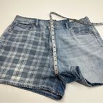 American Eagle  Womens Highest Rise Mom Short Blue‎ Jean Shorts Size 16 33W NEW Photo 12