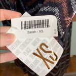 LuLaRoe  Womens Duster Cardigan Sarah Open Front Long Sparkling Metallic XS Photo 6