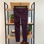 prAna  Mid-Rise Eggplant Plum Purple Ankle Stretch Legging, M Photo 3