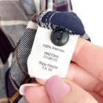 Madewell  Hanna Plaid Classic Button Down Flannel Sz XS Photo 2