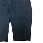 Gap Cropped Bermuda Straight Shorts Size 6 Dark Blue Photo 12