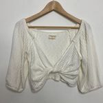 Urban Outfitters Twist Crop Top Photo 1