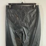 Splendid Faux Vegan Leather Leggings Downtown Leggings in Black Sz L NWT Photo 8