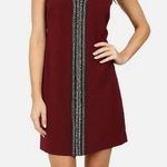 Laundry by Shelli Segal NWOT Laundry by Shelli Sagal burgundy beaded sequin dress Photo 0