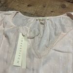 Lovestitch NEW Women's Melanie Chiffon Peasant Top Blouse Sz L Festival Boho Photo 4