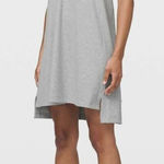 Lululemon  Gone for the Week Dress Grey Ribbed High‎ Neck Size Small Photo 0