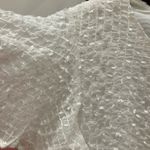 Selfie Leslie  Isabelle Angel Sleeve Empire Mini Dress In white Photo 4