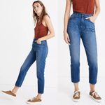 Madewell  The Mom Jean In Stratfield High Rise Tapered Photo 3