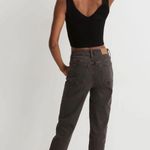 Madewell  Women's The Perfect Vintage Jean Lunar Wash Black Size 28 Mom Jeans 90s Photo 2