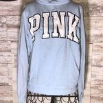 PINK - Victoria's Secret Victoria’s Secret PINK sweatshirt quarter zip blue and black size XS pink vs top Photo 0