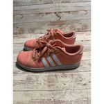Adidas  Neo Baseline Sneakers Women's Size 6 Pink White Shoes Trendy Comfort Photo 2