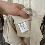 Entro  mini dress zip up collar western beige sand denim halter UO vneck western Photo 5