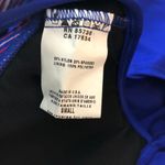 Tyr. Womens Tankini Top Built In Bra Racerback Cutouts Removable Cups Blue S Photo 2