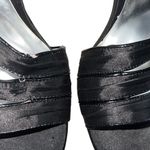 Mootsies Tootsies ✨ Mootsie Tootsie Women's Black Satin Strappy Sandals✨ Photo 5