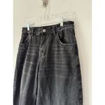 Forever 21 Horseshoe Fit Black Barrel Jeans Women’s Size 30 Photo 3