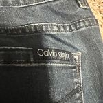 Calvin Klein  Classic Bootcut‎ Dark Wash Denim Jeans Size 12 Photo 6