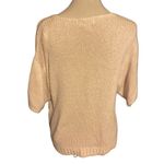 Vintage Shapely Knits Women Knitted Top Short Sleeve Blouse Multicolor Size Medi Size M Photo 6