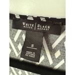 White House | Black Market White House‎ Black Market Geometric Sleeveless Ruffle Tank Top S Small Work Photo 3