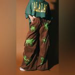 Dressed in lala Brown Wide Photo 2