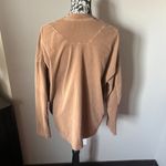 Joah Brown  Vintage Long-Sleeve Shirt Brown Cotton S/M Photo 5