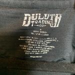 Duluth Trading Co Base Layer Henley Shirt Black Sz Medium Wool Photo 2