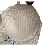 Maddie & Coco Long Line Push Up Ivory Lace Lightly Padded Underwire Size 36C Photo 1