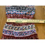 American Eagle Size Small romper Spaghetti Straps Colorful Boho Peasant Beach Photo 14