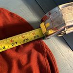 Apt. 9  Button Down Burnt Orange Blouse with Rolled Sleeves, Size XL Photo 6