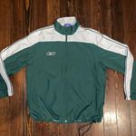 Reebok Vintage  Green Track Jacket Photo 0