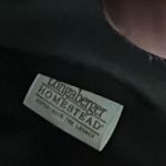 Longaberger  Homestead Checked Plaid Shoulder bag Purse tan black double handle Photo 12