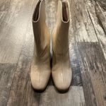 Journee Collection JOURNEE Elegant Cream Ankle Boots Size 9 Photo 10