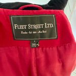 Fleet Street Fleet St. LTD Red Coat | GUC | Faux Suede Outer | Lined | Red | Warm | Long Photo 11