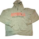 Jansport Gray, Red, and Black Hortonville  Quarter Zip Up. Has a Pocket. Photo 9