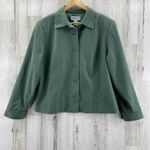 Pendleton Vintage  Blazer Skirt Set Womens‎ Plus 16W Green Wool Lined Midi Length Photo 1