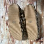 Francesca's Francesca’s indigo rd. Tekle Leopard Print Faux Fur Scuff Slippers Size 8 Photo 7