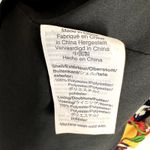 Madewell  Ruffle-Strap Wrap Midi Dress in Black Orchid Bouquet Size 12 Photo 5