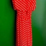 Pink Owl CLEARANCE!  Maxi Dress Halter Top‎ Red & White Boutique Size Small EUC! Photo 0